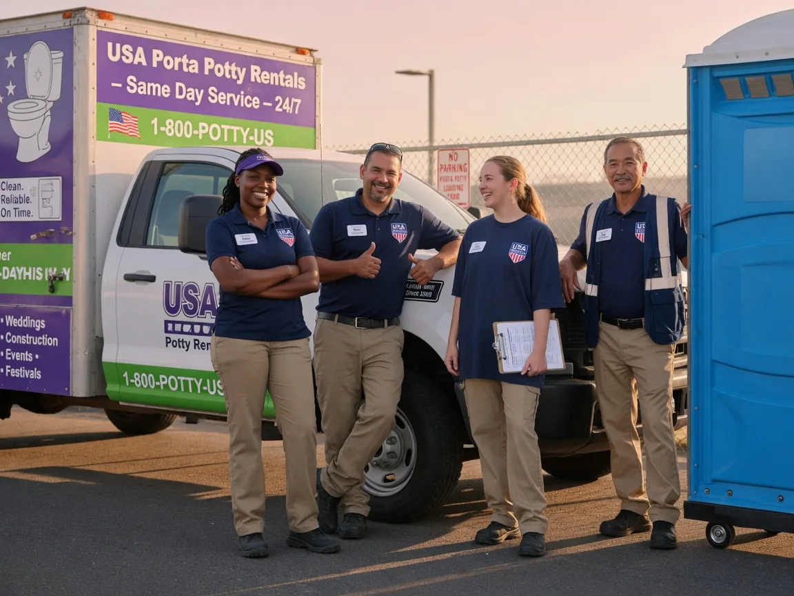 Porta Potty Rental company in West Branch, MI